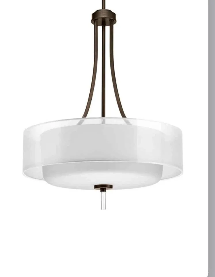 Red Barrel Studio® 4 Light Dimmable Drum Chandelier