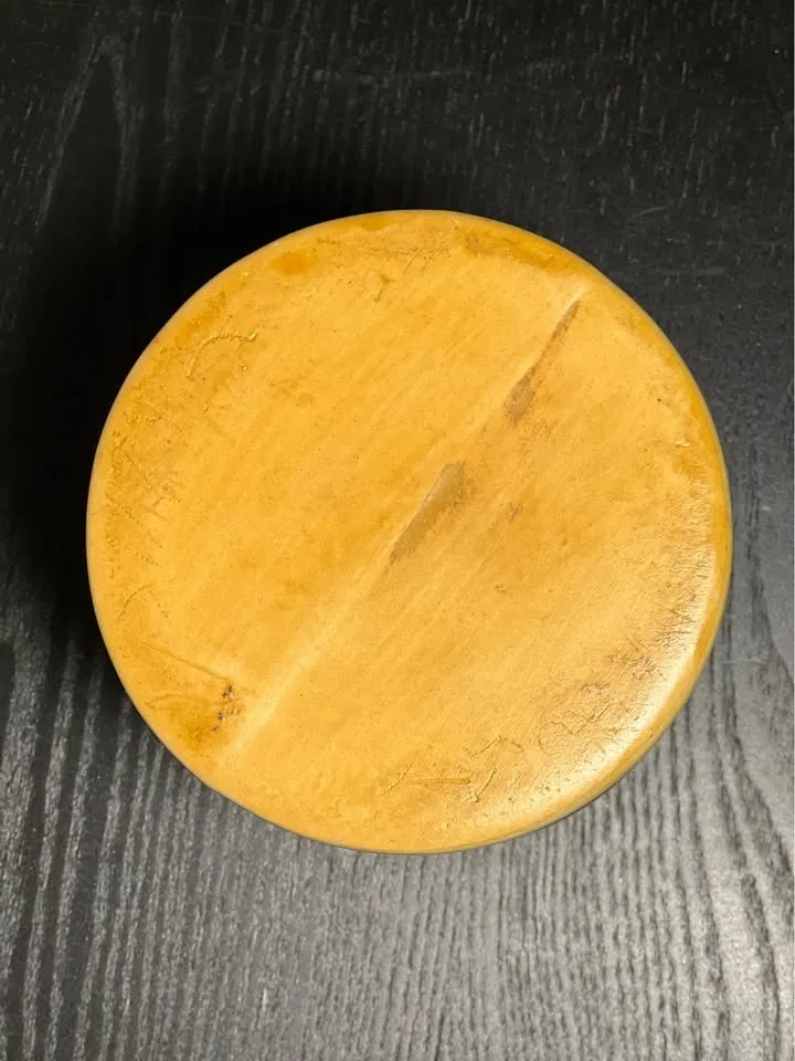 Stoneware Brown/Tan Milk Crock Jug 7" Farmhouse Decor image indicator(8)