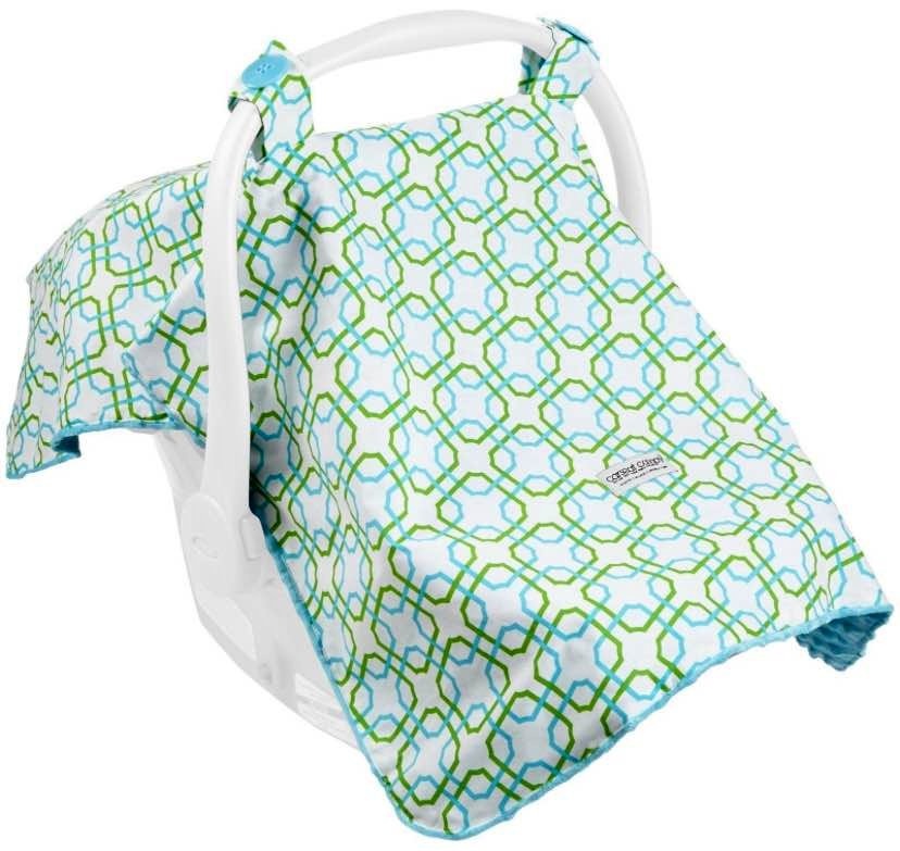 Baby car seat blanket cover