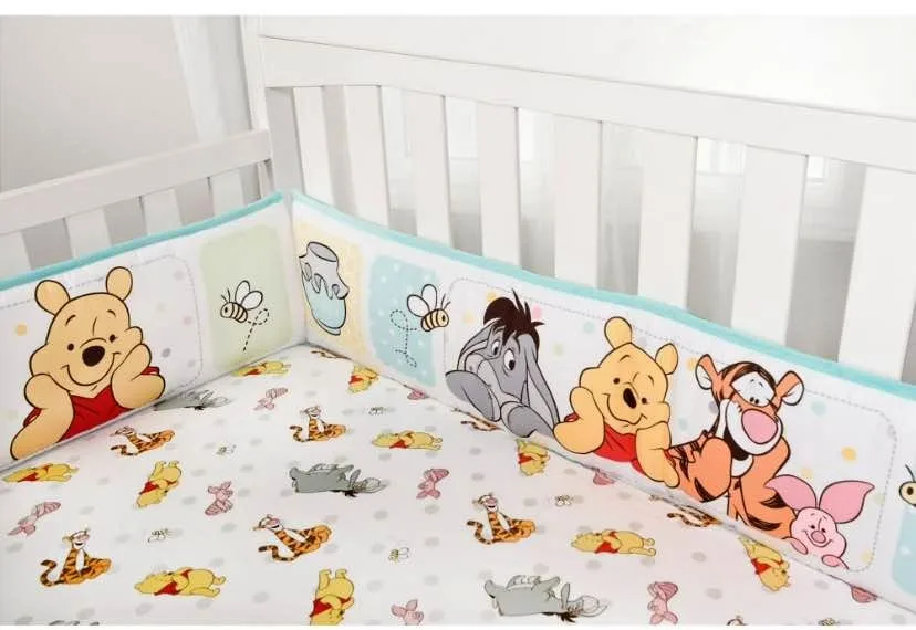 Winnie the Pooh crib bumper pad