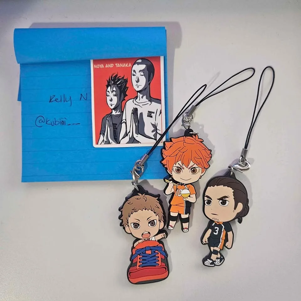 Haikyuu!! Rubber Keychains