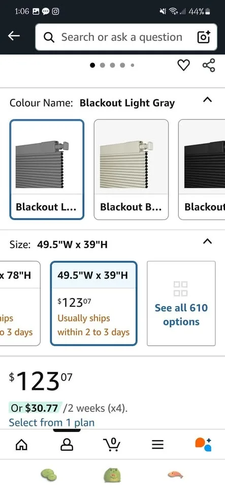 No Tools No Drill Blackout Grey Blinds image indicator(4)