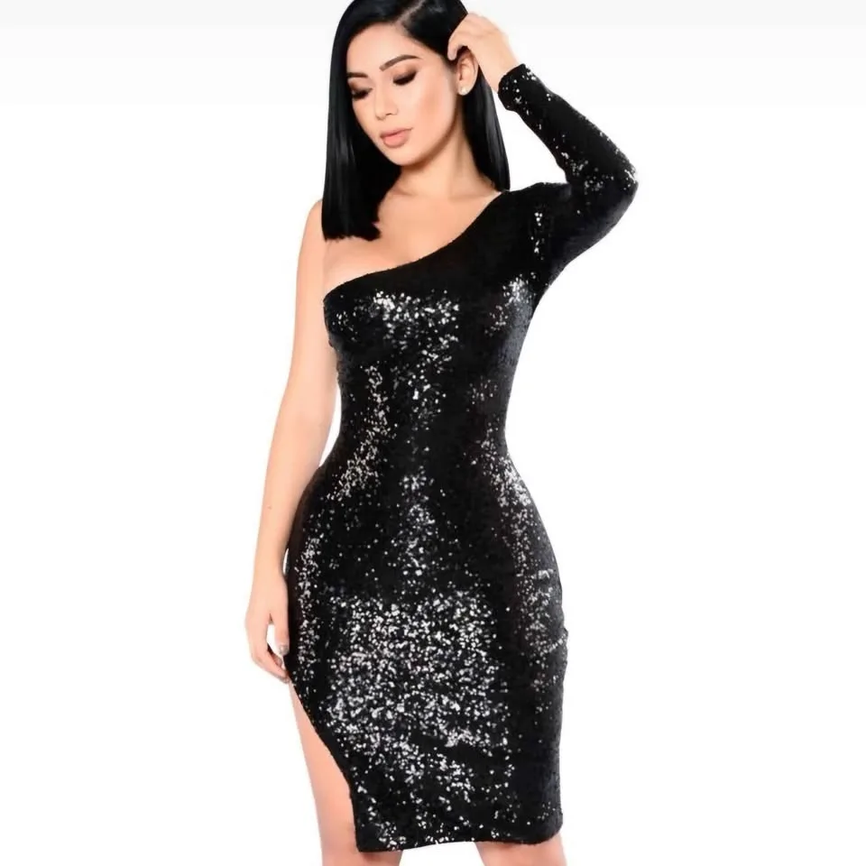 🖤Black Sequin Dress🖤