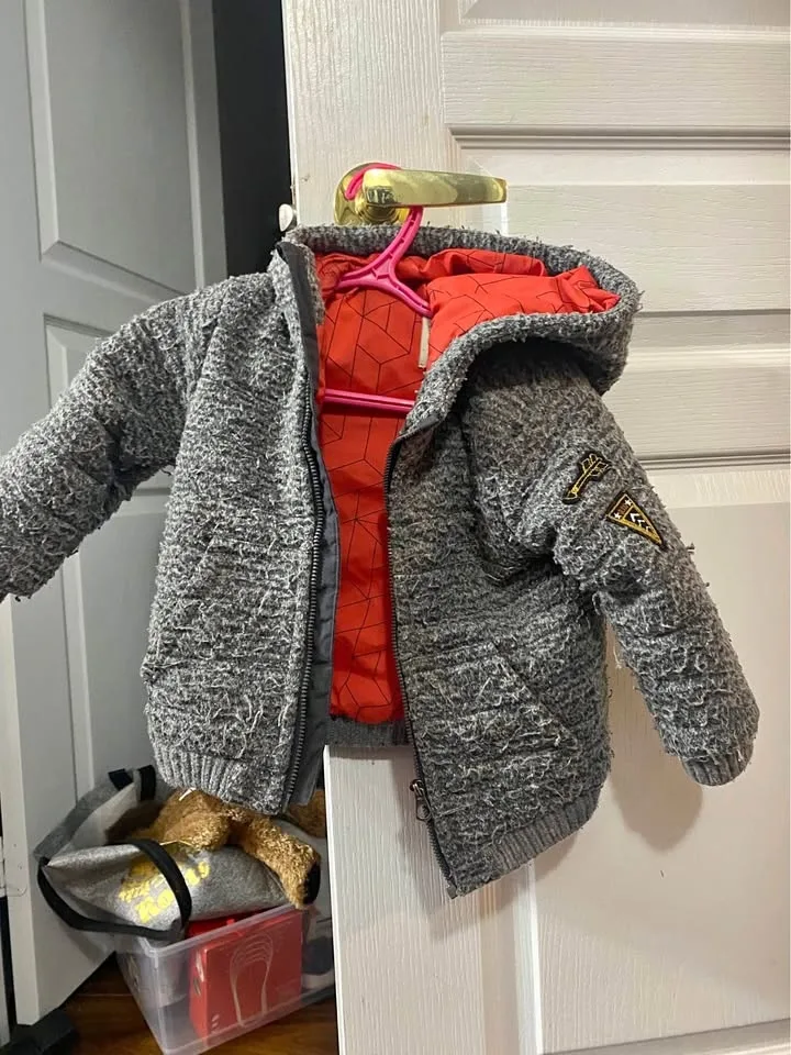 Zara thick coat 18-24 momths