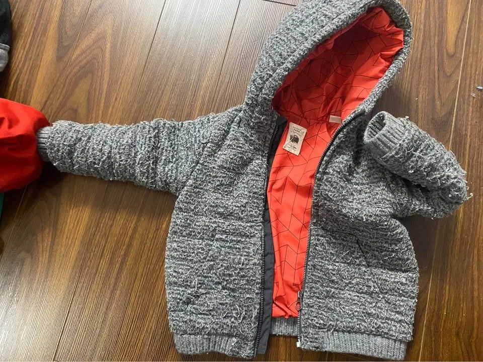 Zara thick coat 18-24 momths image indicator(2)