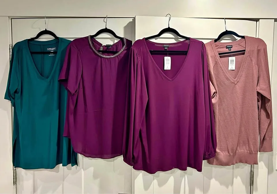 #Cleanout BNWT Size 1-2 Torrid shirt lot.