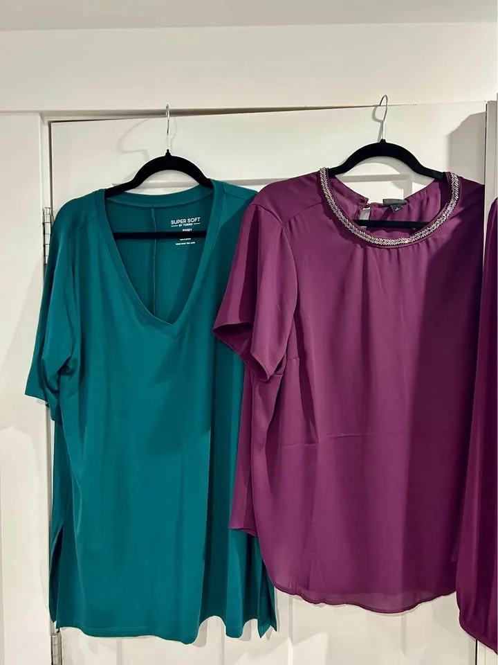 #Cleanout BNWT Size 1-2 Torrid shirt lot. image indicator(2)