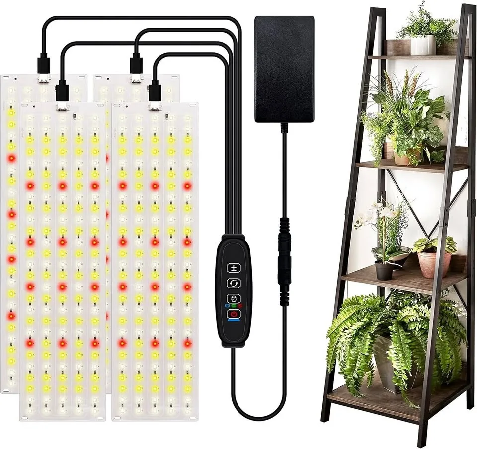 40W Full Spectrum LED Grow Light (4 Panels)