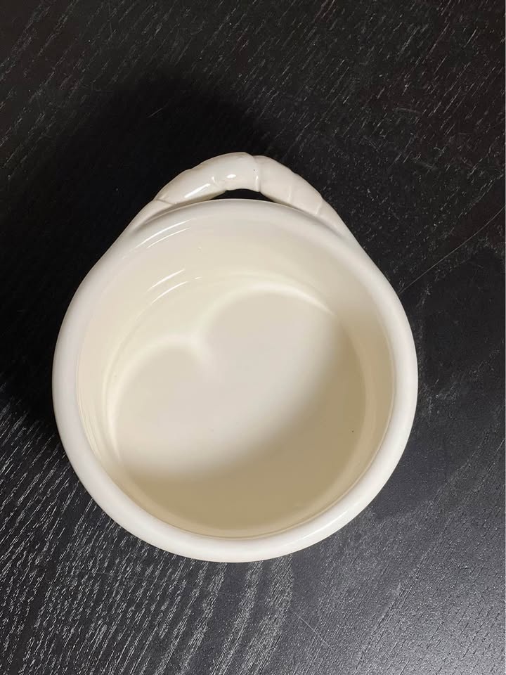 PUSHAW POND POTTERY Hand Painted Bowl Willow Winds Maine - photo 5