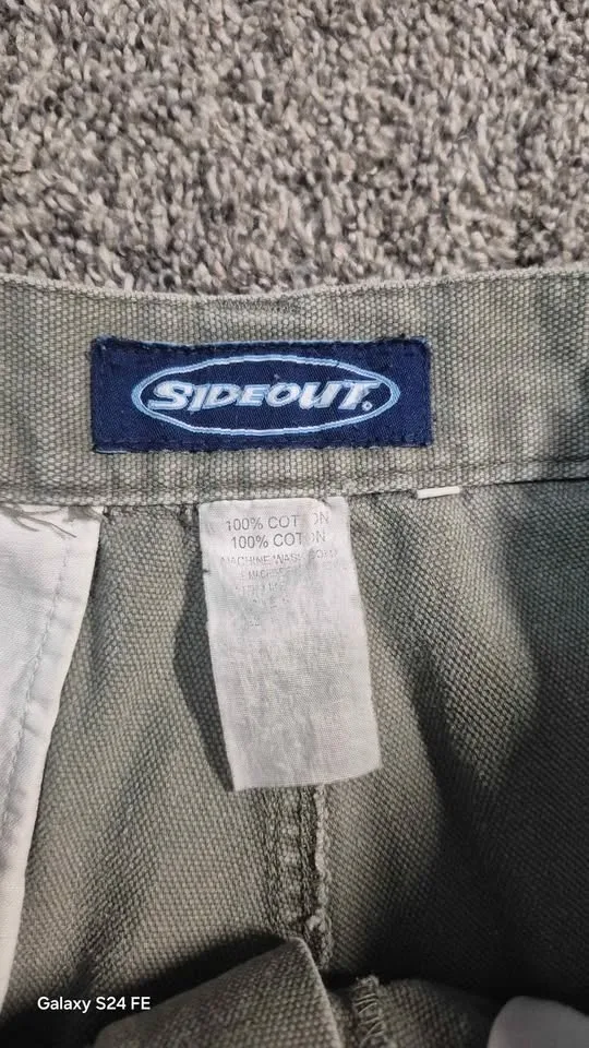 Vintage Y2K Baggy Sideout Cargo Jorts image indicator(10)