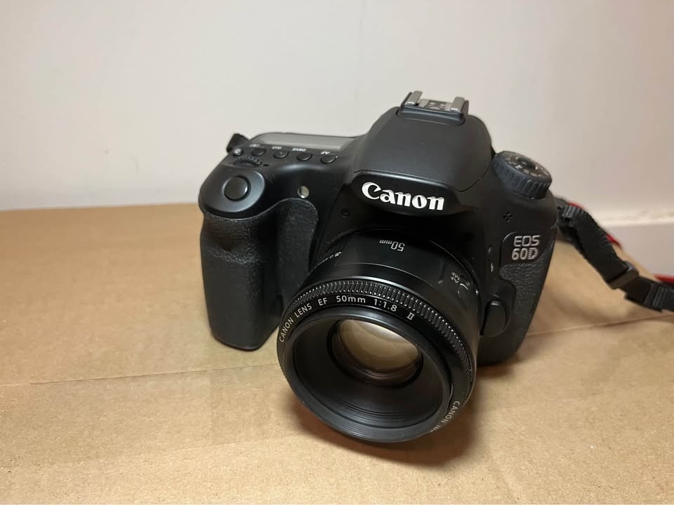 Canon EOS 60D + EF 50mm II lens+ bag - photo 2