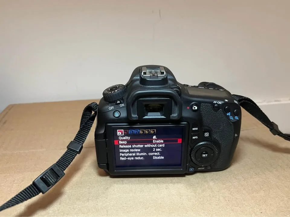 Canon EOS 60D + EF 50mm II lens+ bag image indicator(4)