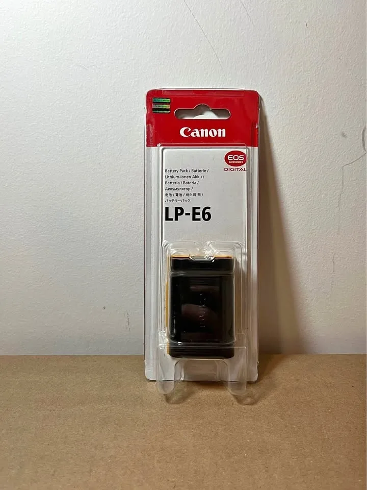 BNIB Canon LP-E6 battery