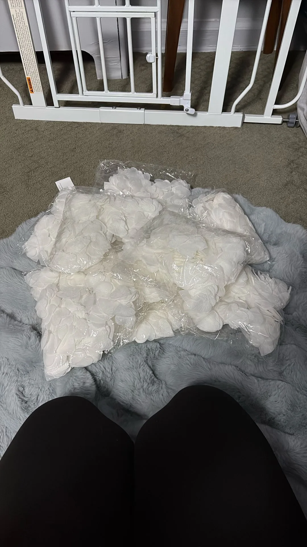 Heart Shaped Artificial Rose Petals