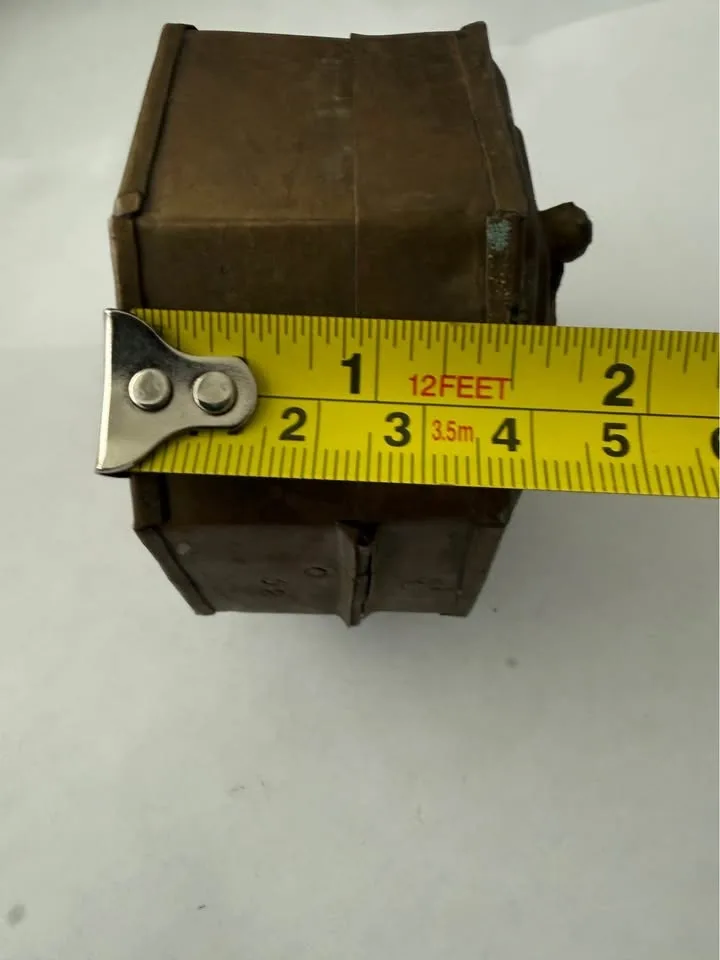 Antique Brass Trinket Box - Octagonal Keepsake image indicator(6)