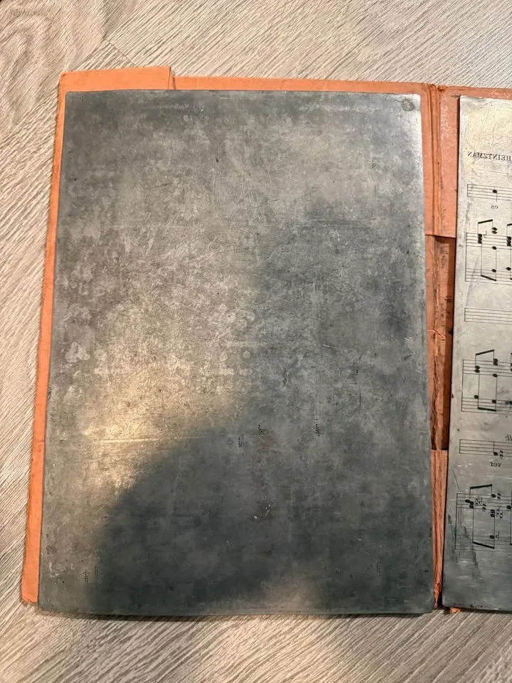 metal printing plate, The Wind's Laughter, 1918 image indicator(4)