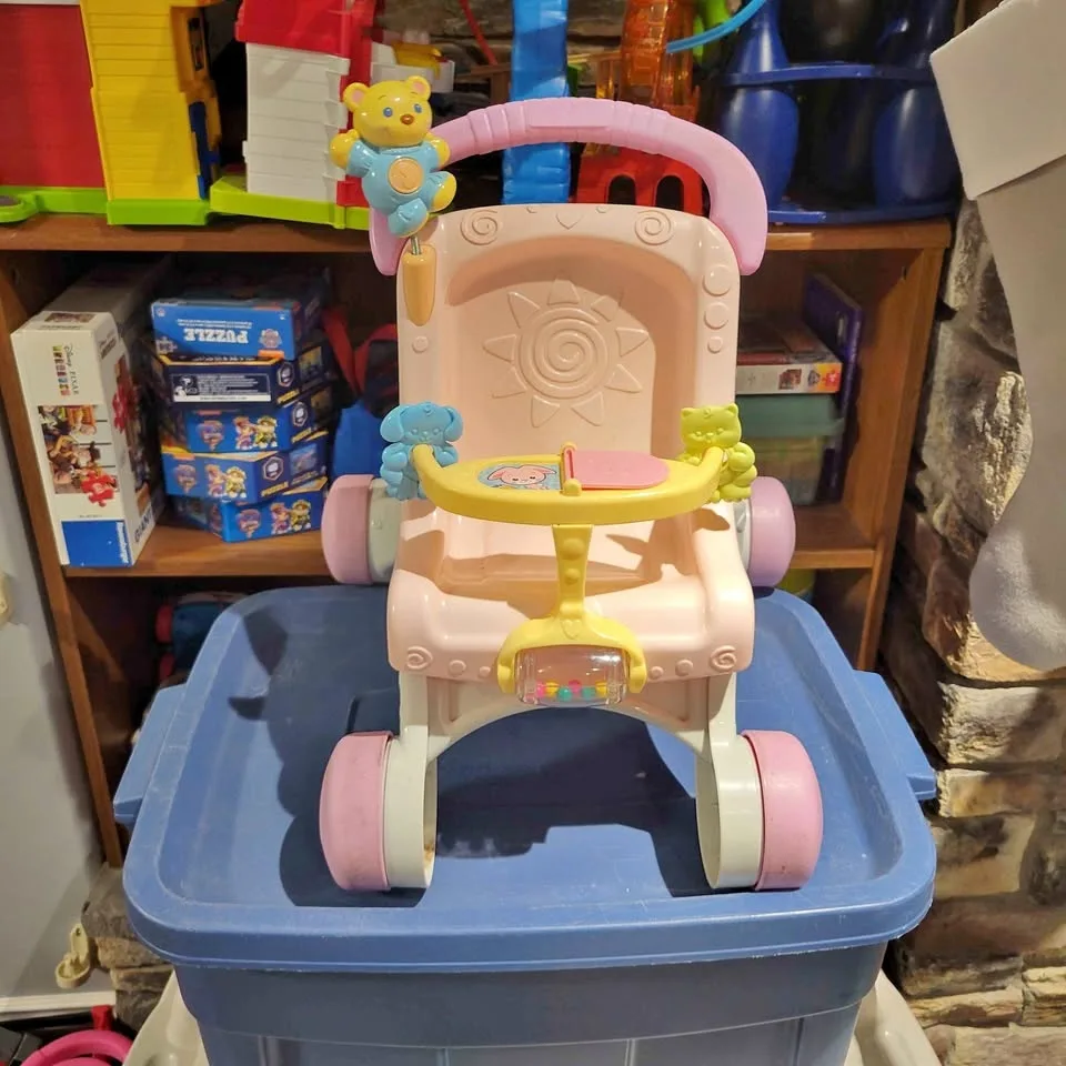 EUC Fisher Price Push stroller walker