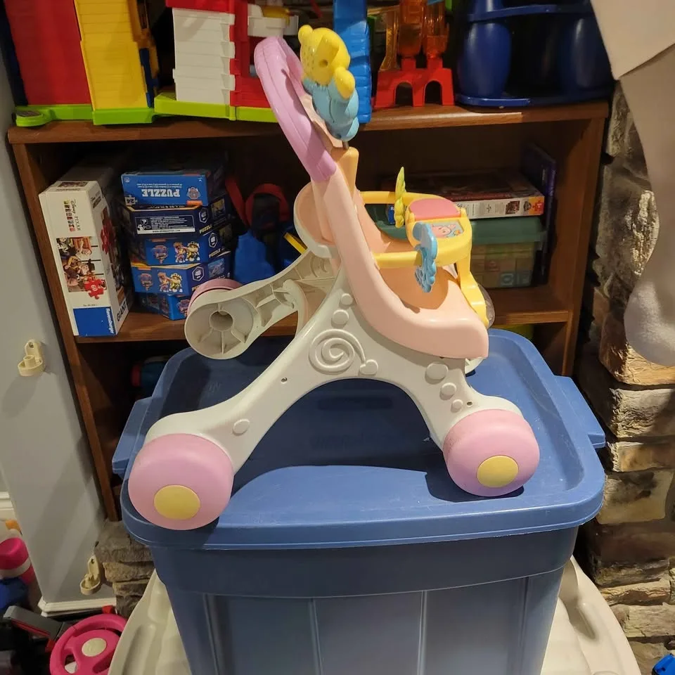 EUC Fisher Price Push stroller walker image indicator(2)