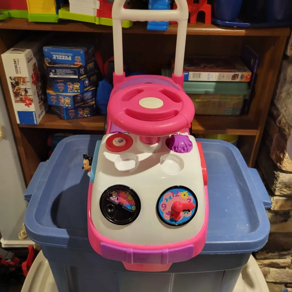 EUC Minnie Mouse ride on car image indicator(2)