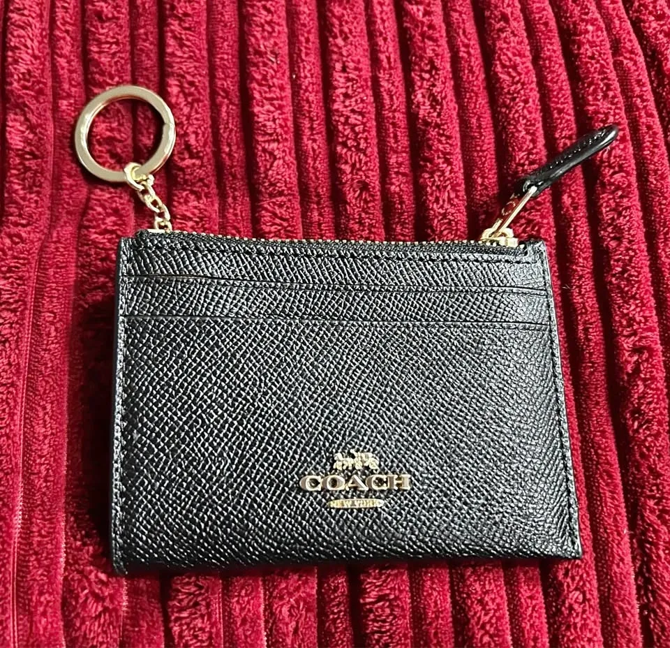 Brand New Black Coach ID Card Case