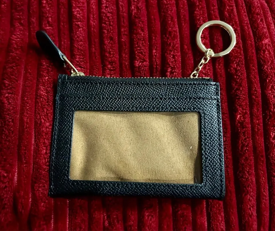 #Cleanout Brand New Black Coach ID Card Case image indicator(2)