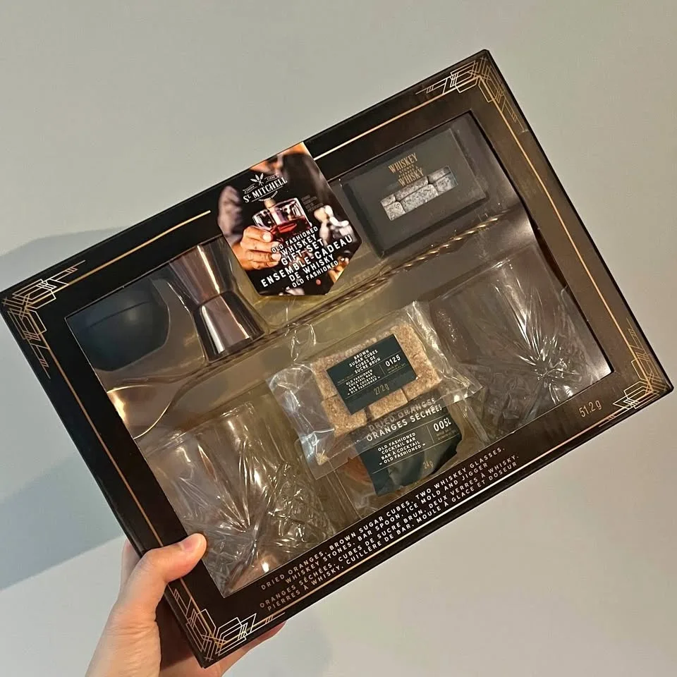 Old fashioned Whiskey Gift set