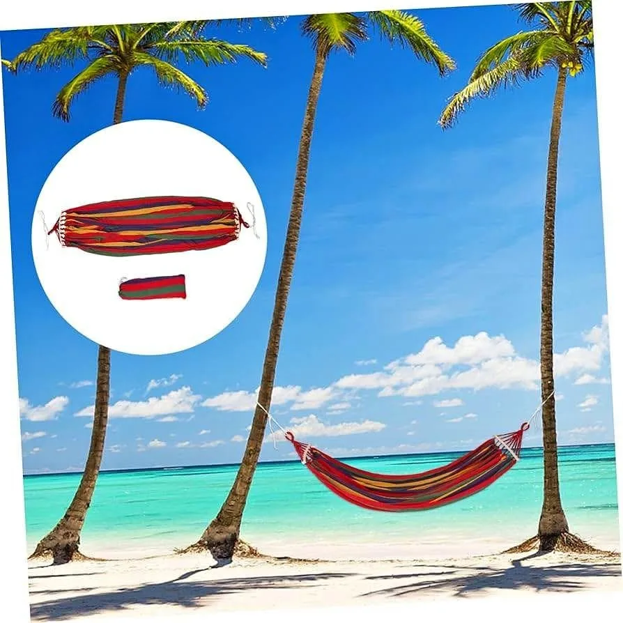 Double-Sized Canvas Hammock