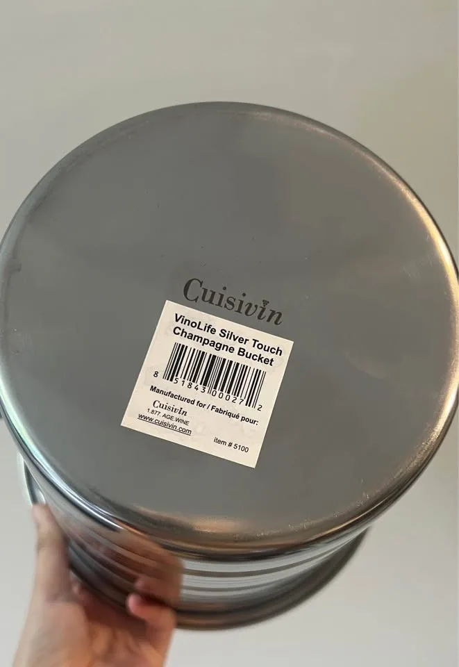 VinoLife Sliver touch Champagne bucket image indicator(2)
