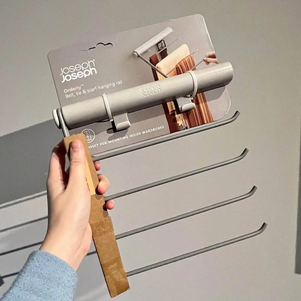 Joseph Joseph Orderly Belt, Tie & Scarf Hanging Rail