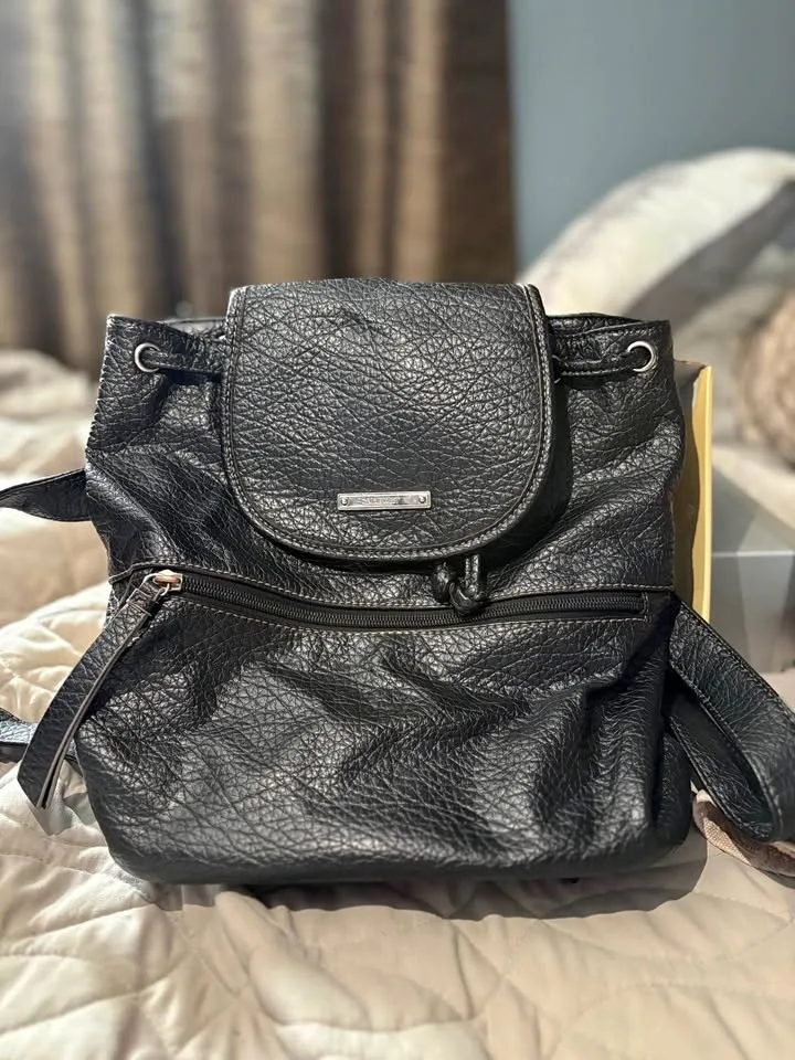 Nine West black backpack