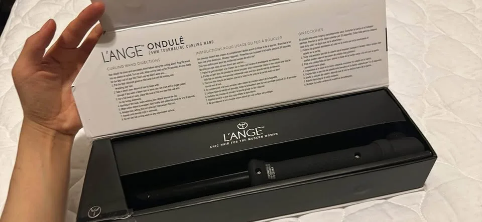 L'ANGE HAIR Ondulé Ceramic Curling Wand 25mm image indicator(4)
