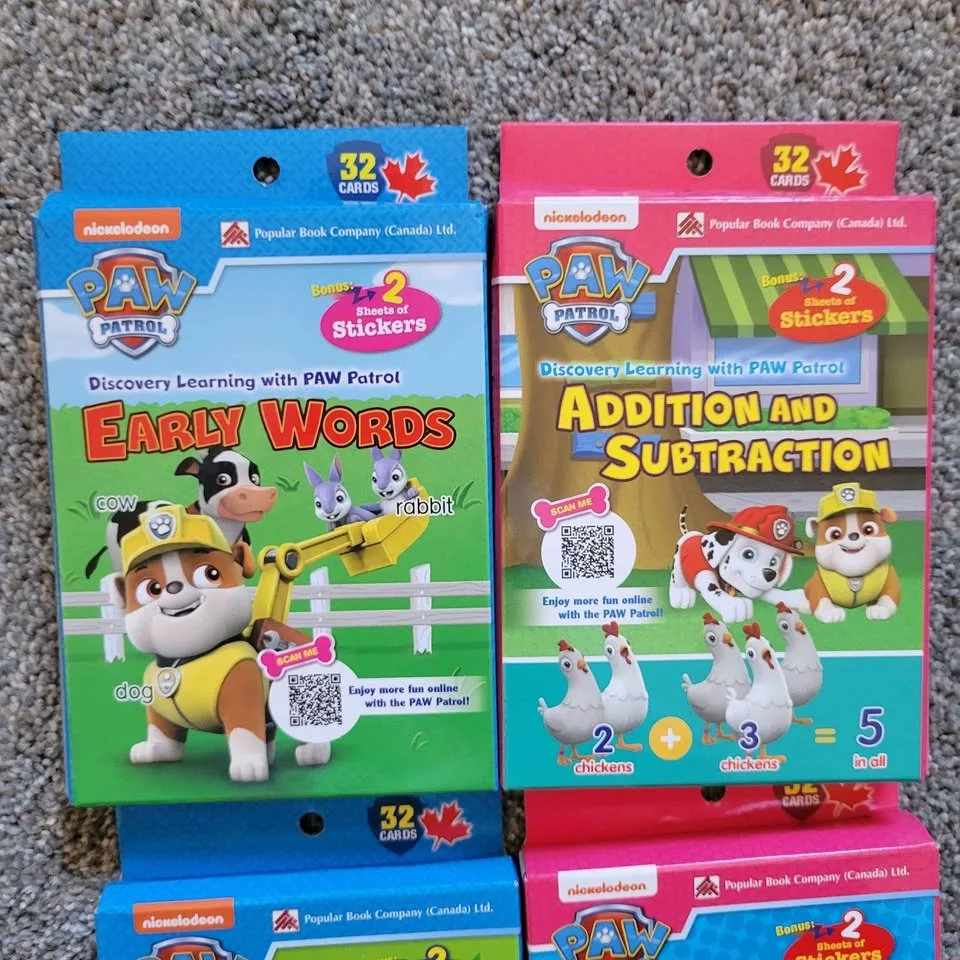 Bnc Paw Patrol learning cards image indicator(4)