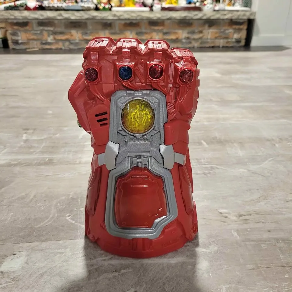 Iron man glove and figure