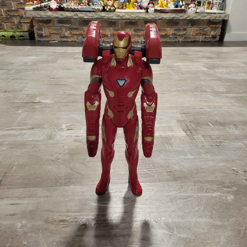 Iron man glove and figure