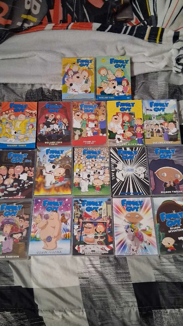 Family guy seasons DVD