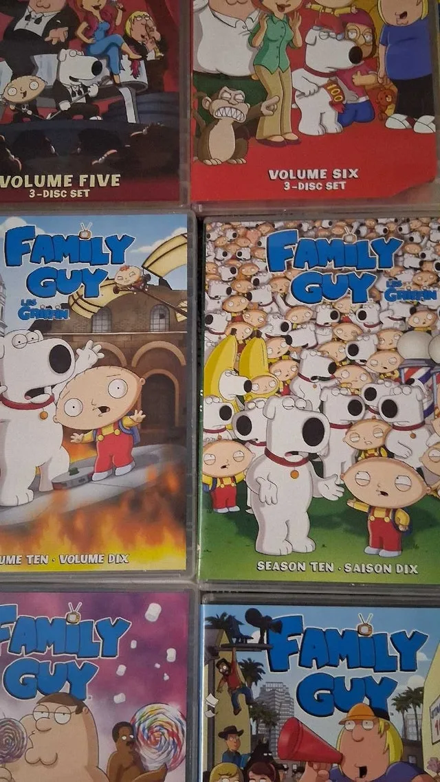 Family guy seasons DVD image indicator(2)