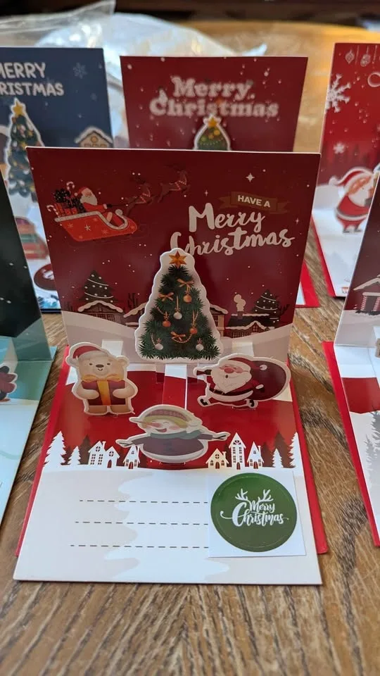 Popup greeting cards for Christmas image indicator(4)