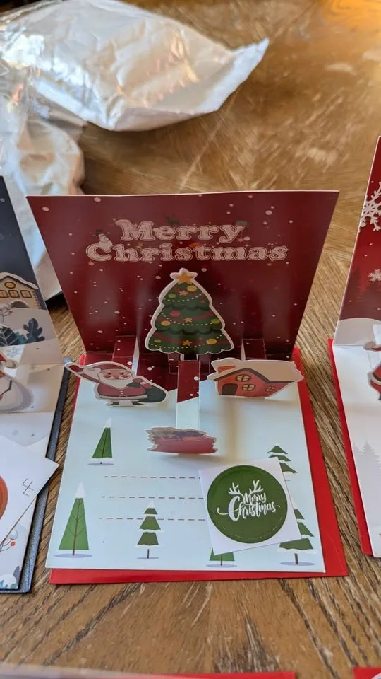 Popup greeting cards for Christmas image indicator(7)