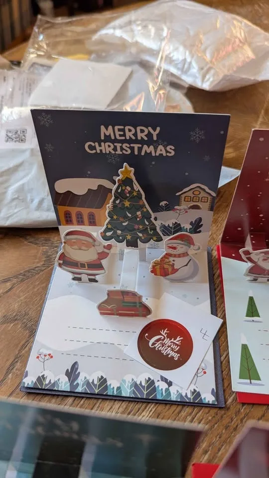 Popup greeting cards for Christmas image indicator(8)