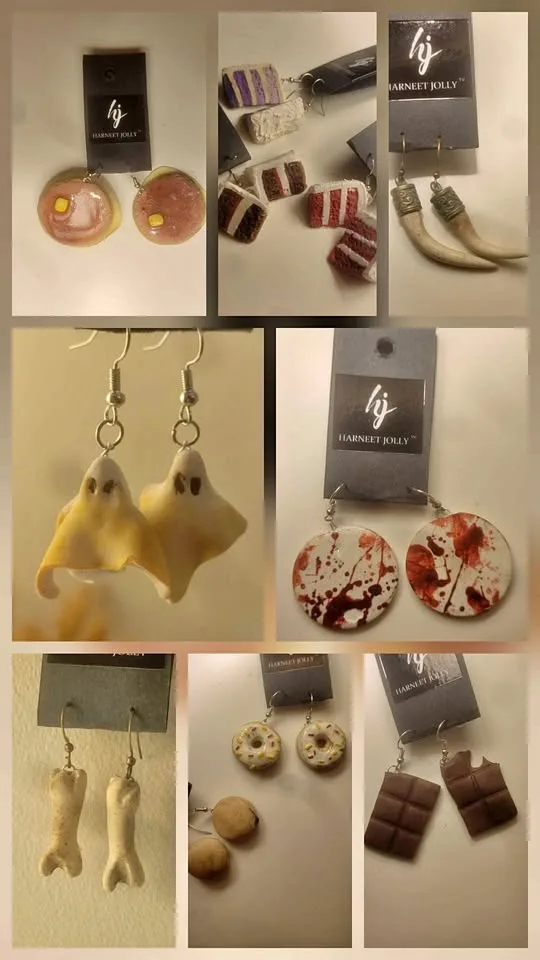 Polymer clay jewelry - New
