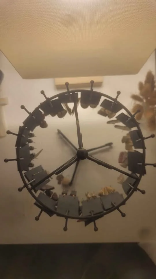 Rotating Jewelry standing with 16 hooks image indicator(2)