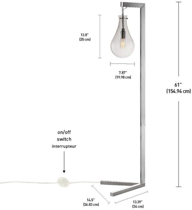 Art Deco Floor Lamp - Brand New - photo 5