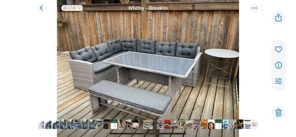 Poly Rattan 8 Seater Outdoor Lounge image indicator(2)