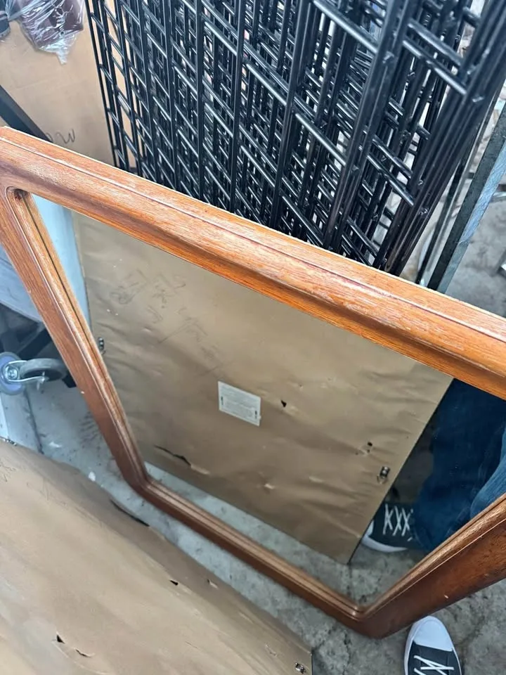 VINTAGE 42” x 25” MIRROR