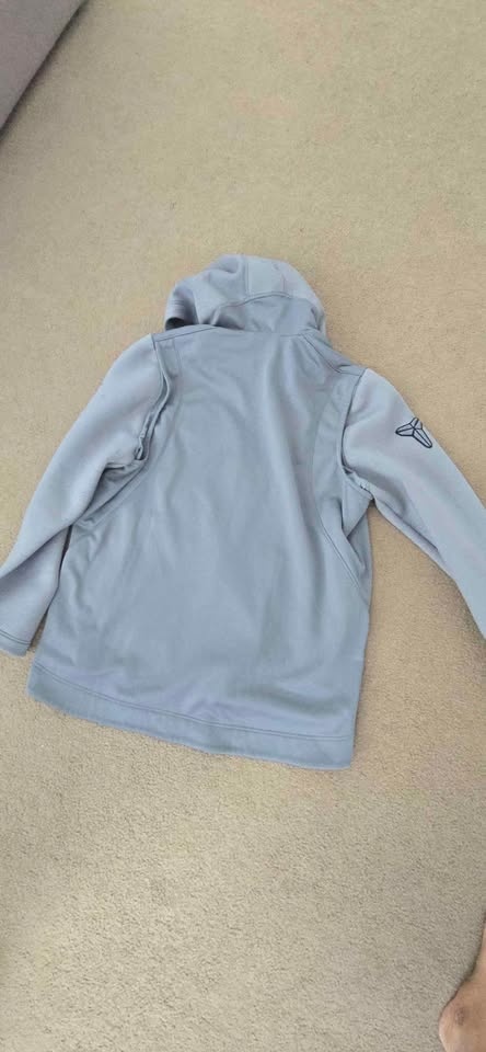 Nike Kobe Bryant Mamba Dri-FIT Full Zip Hoodie, Grey, Size XL - photo 2