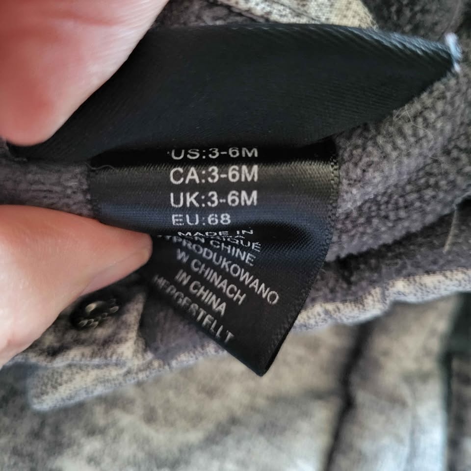 EEUC unisex infant snowsuit size 3-6 months - photo 4