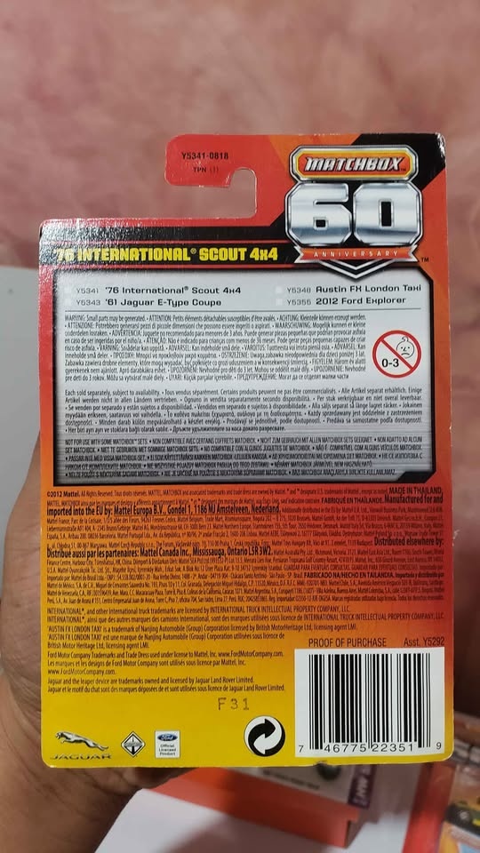 Matchbox 60th Anniversary 76 international Scout 4x4 - photo 4