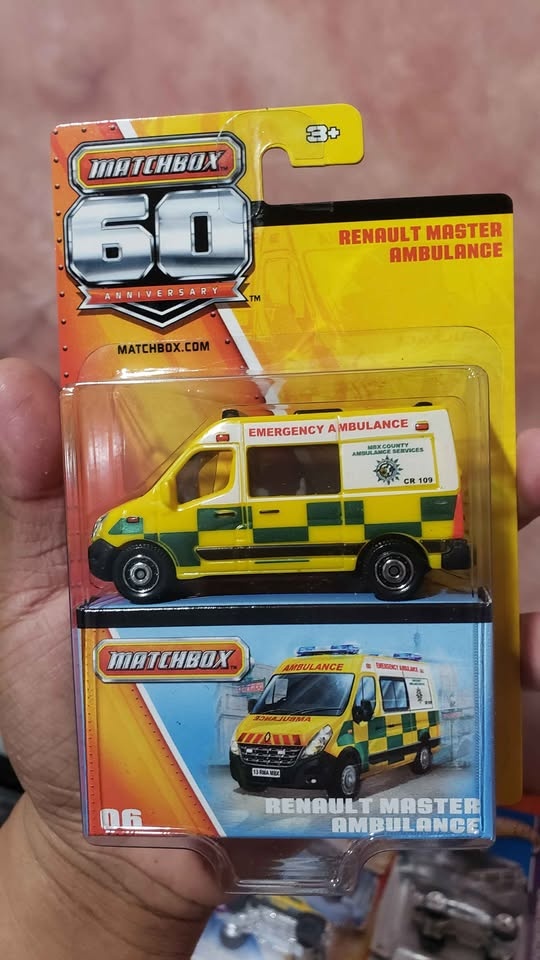 Matchbox 60th Anniversary Renault Master Ambulance