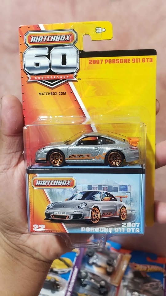 RARE Matchbox 60th anniversary 2007 PORSCHE 911 GTS
