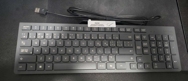 Lenovo wired mouse and keyboard